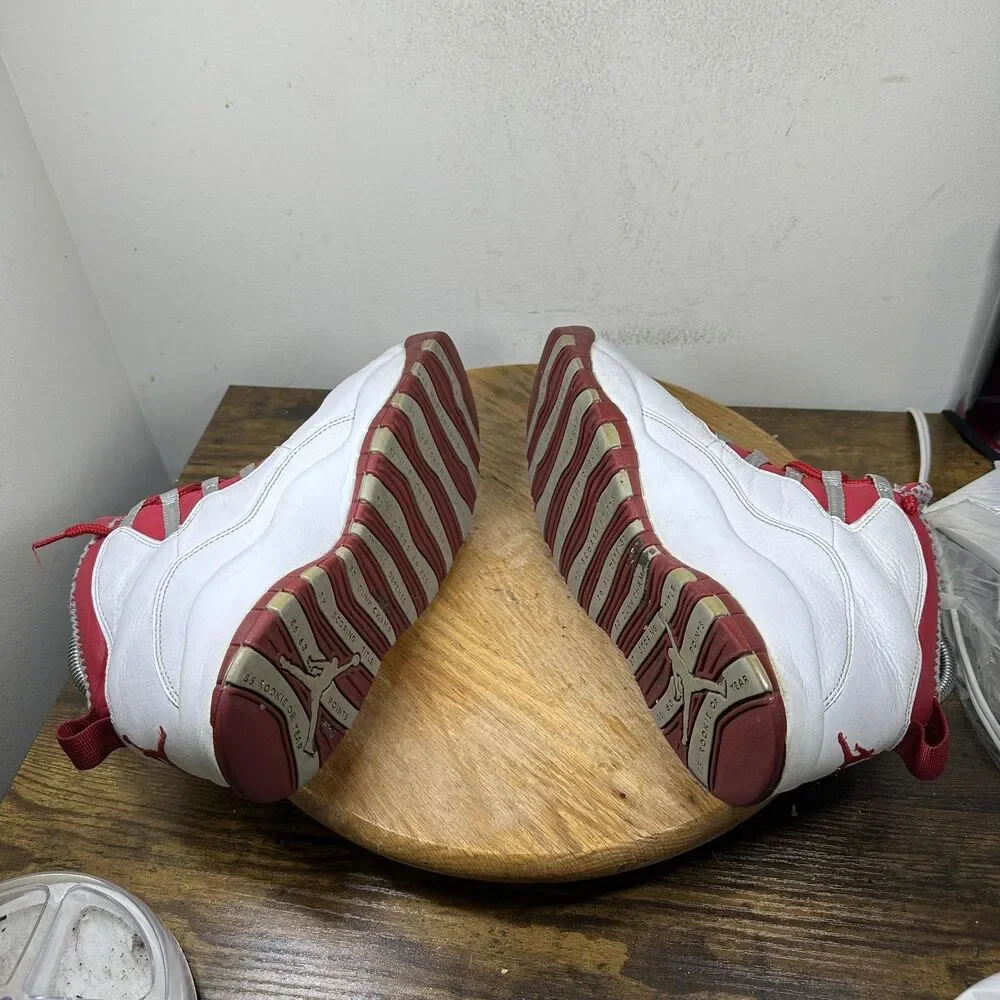 Air Jordan 10 Retro Shoes Mens Size 8.5 Chicago Bulls 310805-161 Basketball